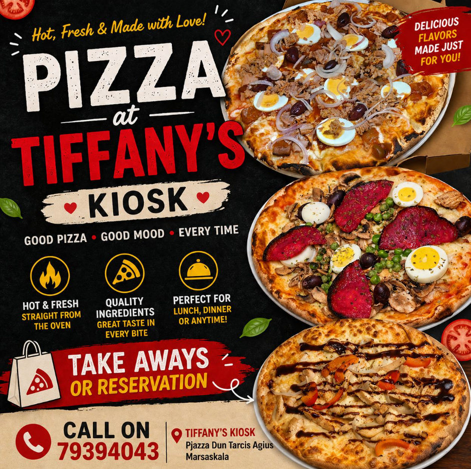 Tiffany menu photo